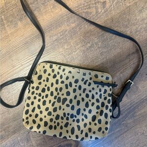 Leopard Print Crossbody Bag